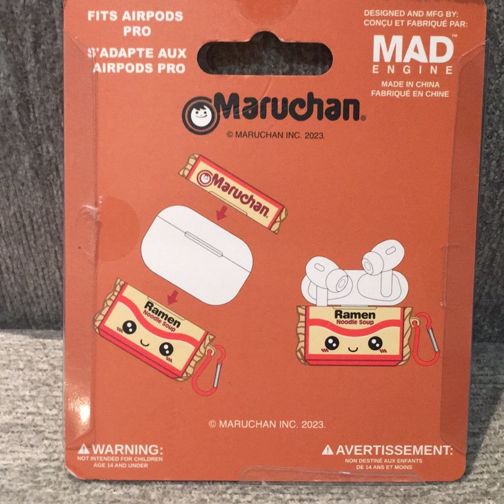MARUCHAN - silicon AirPod holder for Apple AirPods PRO - Picture 2 of 4